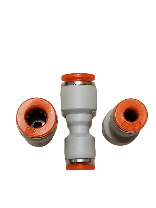 FITTING 1/4" x 5/32" Straight Union Tubing